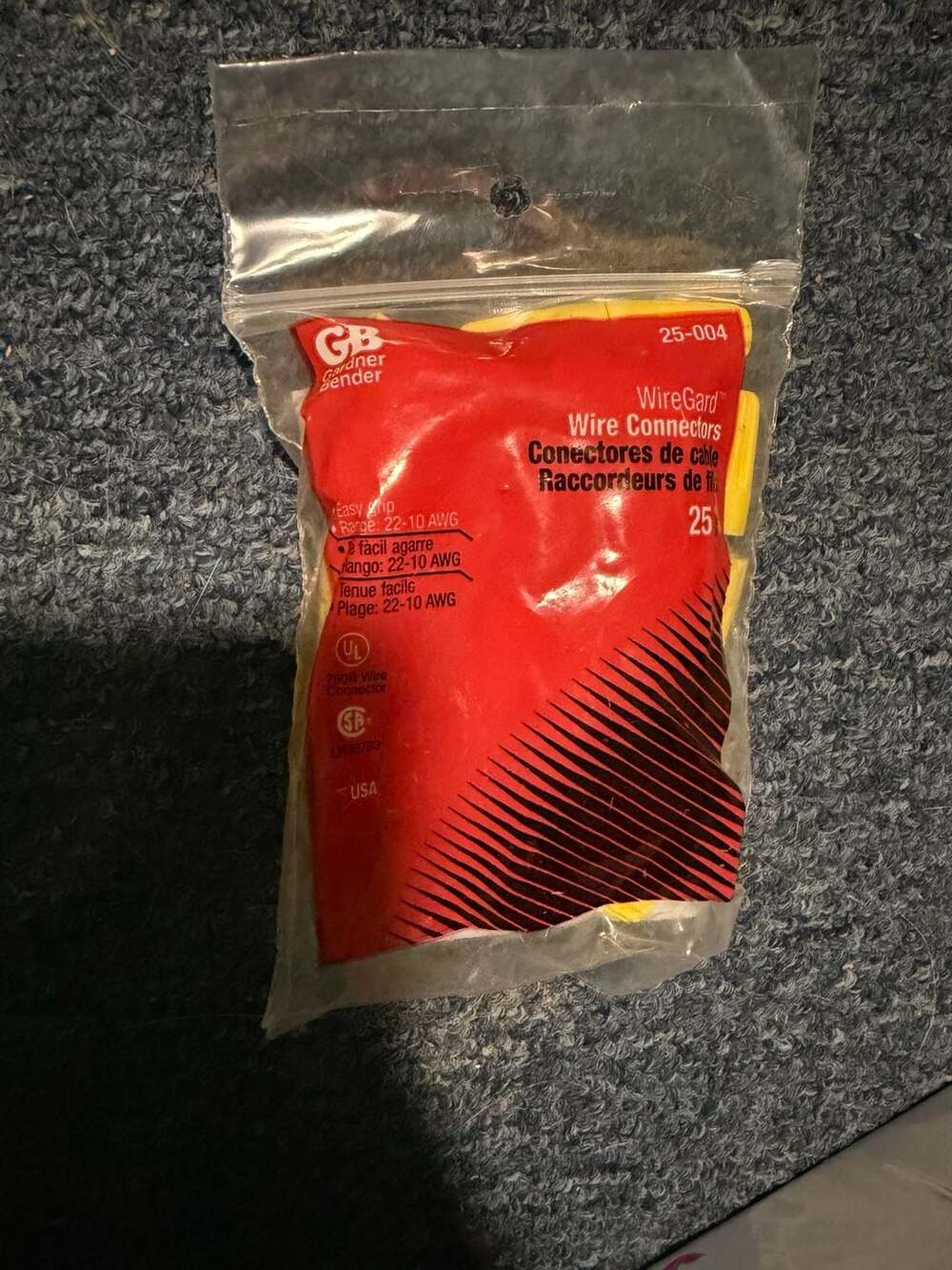 Gardner Bender WireGard Twist Wire Connectors (25-Count, 22-10 AWG)